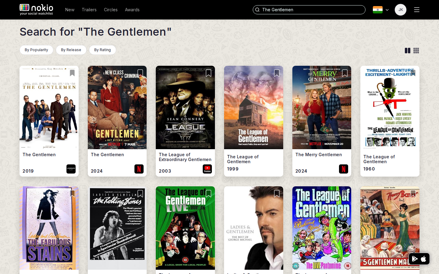 Search The Gentlemen