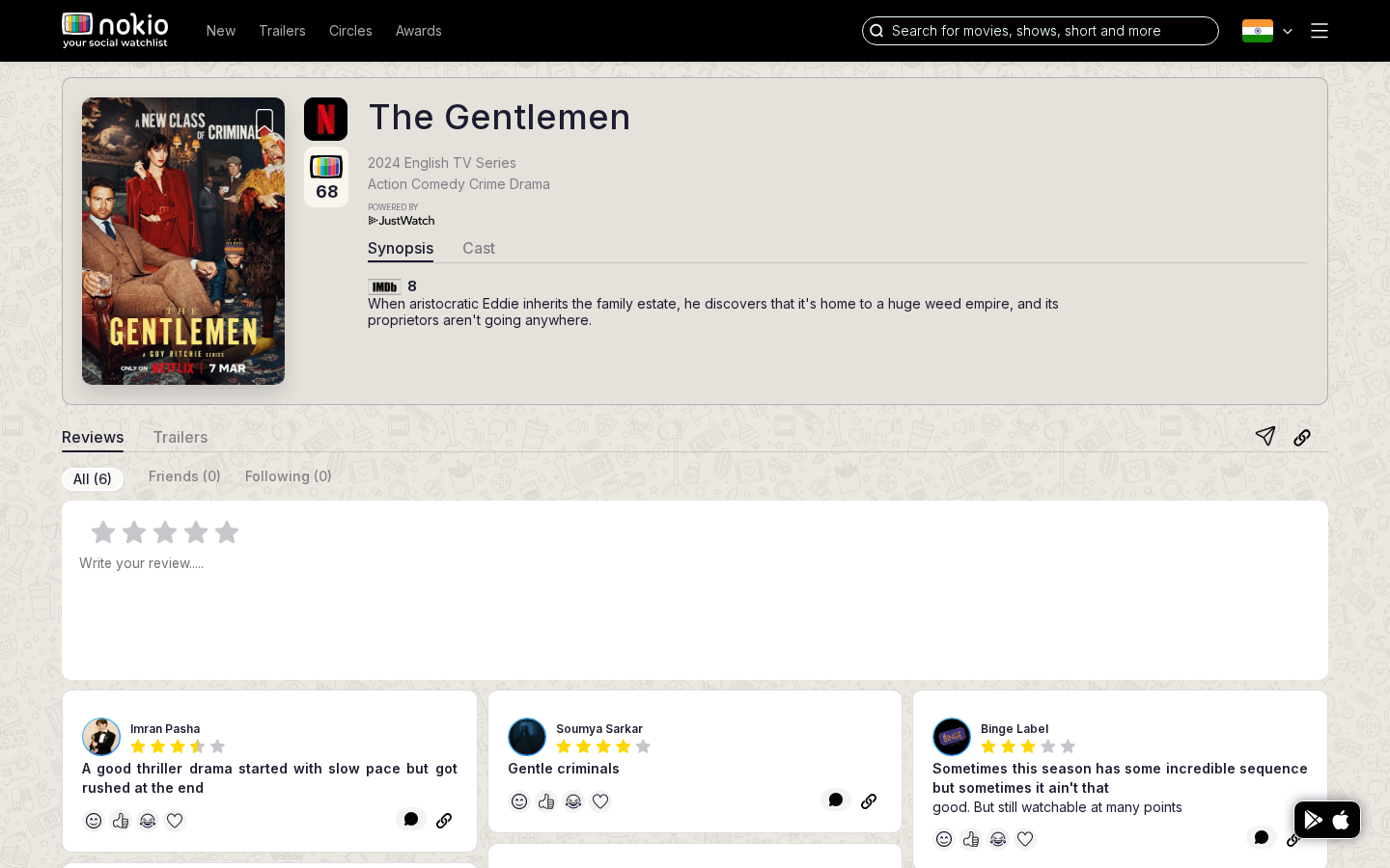 Movie reviews desktop