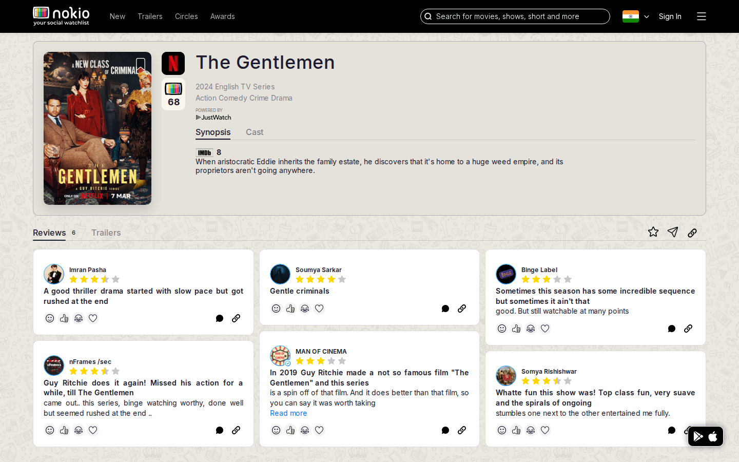 Movie reviews signed out desktop