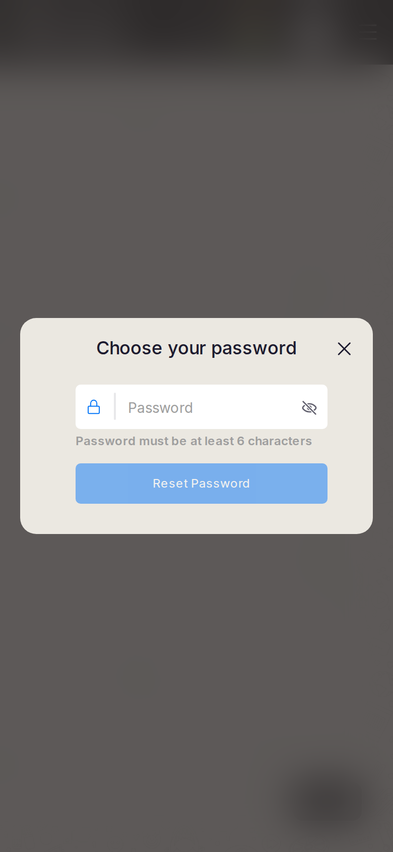 Reset password phone-390