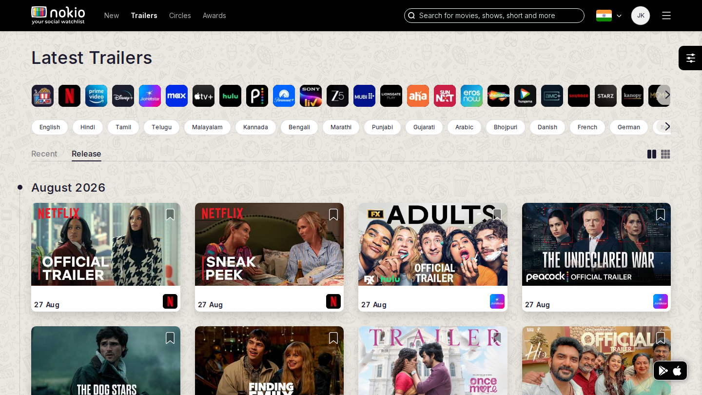 Trailers by release desktop-16-9